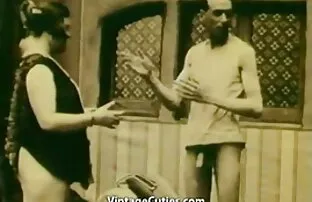 హస్త ప్రయోగం మరియు పీల్చటానికి 1920 ల పాతకాలపు ఒప్పించడం