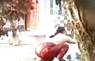 చబ్బీ ఆంటీ, స్నానం